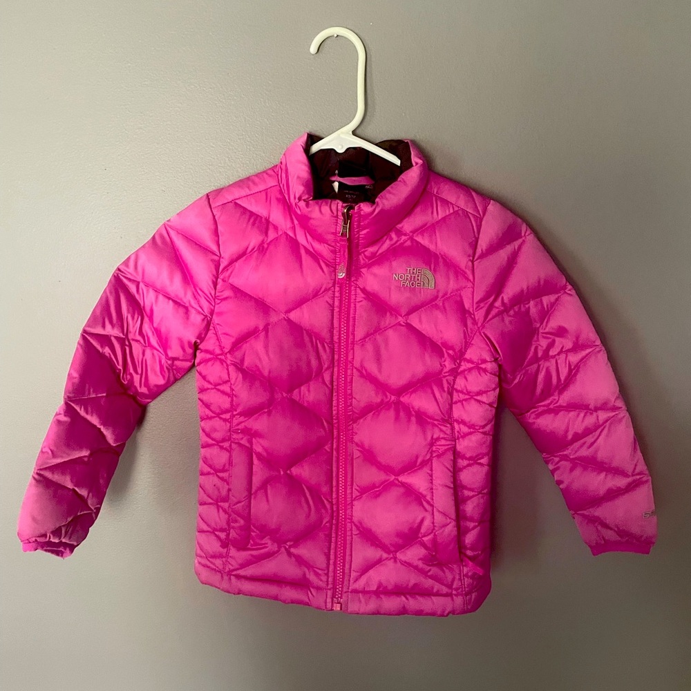 North Face Puffer Coat (6T/6X/XS)